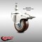 Service Caster 3 Inch 316SS Maroon Polyurethane Swivel 10mm Stem Caster Total Lock Brake SCC-SS316TSTTL20S314-PPUB-MRN-M1015 - alternate 3